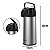 Garrafa Termica Exclusiva 2,5L Inox e Preto Soprano - Imagem 2
