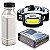 Kit Cal Virgem 200g + 3 Cobertor de Emergencia + Lanterna Cabeca - Imagem 1