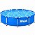 Piscina Estruturada 5200 Litros Redonda Kala Kit Reparo Azul - Imagem 1