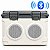 Caixa Termica Cooler 21l Bluetooth Portatil Branca Soprano - Imagem 1