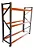 Porta Pallet SLIM Até 750KG 300x120x60 - Imagem 1