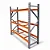 Porta Pallet Mini Até 750KG 200x180x60 C/ transversina - Imagem 2