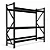 Porta Pallet Slim Preto Até 750KG 200x180x60 - Imagem 2