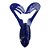 Isca Artificial Soft Swin Frog - Azul - Imagem 1