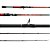 Vara Para Carretilha Strategy Carbono C601 6-12Lb 1,83m Vermelha Albatroz - Imagem 1