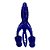 Isca Artificial Soft Craw Paddle Azul - Alligator - Imagem 2