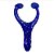 Isca Artificial Soft Gator Frog Azul - Alligator - Imagem 1