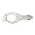 Isca Artificial Soft Gator Frog Branco - Alligator - Imagem 2