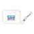 Girador Com Snap BSS Nickel N°1 Cx.100pçs Marine Sports - Imagem 1