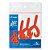 Isca Soft Artificial Matadeira Grub Duplo Cor:06 Cart.3pçs - Imagem 1