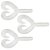 Isca Soft Artificial Matadeira Grub Duplo Cor:08 Cart.3pçs - Imagem 2