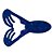 Isca Artificial Soft Swin Frog - Azul Cart.3pçs - Imagem 3