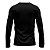 Camisa Térmica Praia Pesca Fitness Proteção UV50 Segunda Pele - Preta - Imagem 3
