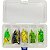 Kit 5pçs Isca Sapo Frog Anti Enrosco Sapinho De Superficie - Imagem 5