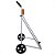 Carrinho Para Motor de Barco 25 à 35HP Dobravel Reforçado Roda 8 - Imagem 2