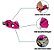 Isca Artificial Monster Frog - Metallic Magenta Matadeira - Imagem 3