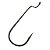 Anzol Pinnacle Offset Round Bend Black 10pçs - Maruri - Imagem 4