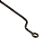Anzol Pinnacle Offset Round Bend Black 10pçs - Maruri - Imagem 3