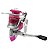 Molinete Harpoon Rosa 1000 3Rol. Deyu - Imagem 2