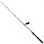Vara Para Molinete Rosa Max Bull 1,20m 8-14lbs Deyu - Imagem 3