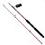 Vara Para Molinete Rosa Max Bull 1,20m 8-14lbs Deyu - Imagem 2