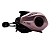 Carretilha M21 Pro Rosa 6 Rol. 7.2:1 Albatroz - Imagem 5