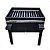 Churrasqueira Barco Metal Com Grelha Inox 2em1 Camping - Imagem 3