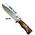 Faca Caça Pesca Luxo Fulltang Inox Churrasco Picanheira 7131 - Imagem 2