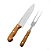 Conjunto Churrasco 3pçs Bamboo Mor Tabua 50x30cm Faca Garfo - Imagem 4