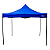 Tenda Gazebo 3x3m Praia Azul Dobrável Sanfonada Kala Pagoda - Imagem 1