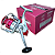 Molinete Harpoon Rosa 3000 3Rol. Deyu - Imagem 3