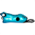 Isca Artificial Frog Monster Popper - Mettalic - Imagem 4