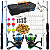 Kit de Pesca Completo 2 Vara 1,20m Com Molinete e Acessorios - Imagem 1