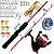 Kit De Pesca Barato Vara + Molinete + 25 Itens - Imagem 2