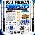 Kit Pesca Completo 2 Varas 2 Molinetes 3 Rolamentos Acessórios Anzól Chumbada Isca Bóia - Imagem 4