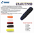 Kit 10pçs Isca Artificial Charutinho + 4pçs Anzol OffSet - Imagem 12