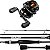 Kit Carretilha Marine Venza DS DBS 8ROL 7.5:1 + Vara Venza C601MH 1,83m 15-30Lbs - Imagem 1