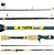 Kit Carretilha LK 200 3Rol Deyu + Vara Carbono 1,68m + Linha Multifilamento - Imagem 5
