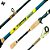Kit Carretilha LK 200 3Rol Deyu + Vara Carbono 1,68m + Linha Multifilamento - Imagem 6