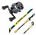 Kit Carretilha New Ventura VT5 5Rol Marine + Vara Carbono 1,80m - Imagem 1
