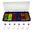 Kit Camarão Artificial 30 Camaroes 8cm + 6 Jigs + 1 Estojo - Imagem 1