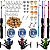 Kit Pesca Completo Molinete 3 Rolamento Com Varas 1,80m 20lbs - Imagem 1