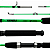Vara Para Molinete Kenzu 1502 1,50m 10-20Lbs Summer - Imagem 1