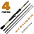 Vara Para Carretilha Marine Avenger Expedition 4 Partes - Imagem 3