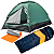 Kit Barraca Tribo 3P Summer + Saco de Dormir + Isolante - Imagem 1