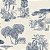 Papel de Parede Charlottenburg - Toile de Jouy - 555011 - Vinílico - Imagem 1
