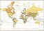 Papel de Parede Mapas - Mapa Mundi - KPMAPA00009 - Vinílico - Imagem 1