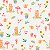 Papel de Parede Bambine - Infantil - BA0017 - Non-Woven (TNT) - Imagem 1