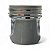 Pistão C/ Anéis Para Mwm Motor Diesel Com Bico 105mm - G8051 - Imagem 5