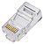 Kit 9 Conector Rj45 com Capa Verde - Imagem 2